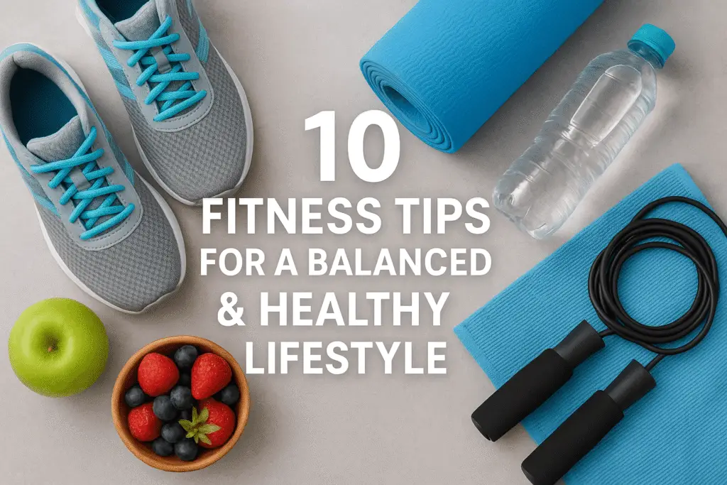 10-Fitness-Tips-for-a-Balanced-and-Healthy-Lifestyle